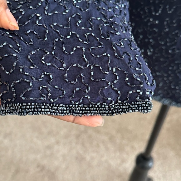 House Of Frazer All Over Sequin Blazer Jacket Size 12 - Picture 10 of 13